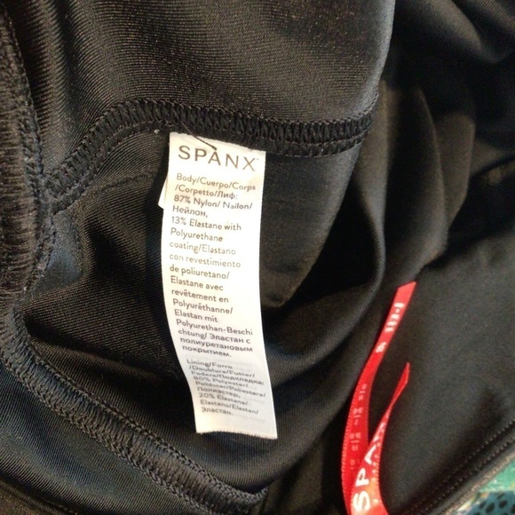 SPANX Black Faux Leather Leggings - Picture 9 of 11